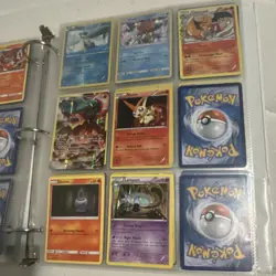 Pokemon TCG Binder Collection - Charizard, Pikachu, Mewtwo, Holo & Regular Cards - Image 4