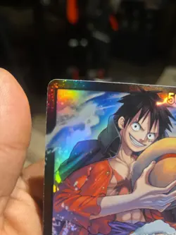 Monkey.D.Luffy - ST08-001 - Leader - Foil - NM- English - One Piece Card Game - Image 4