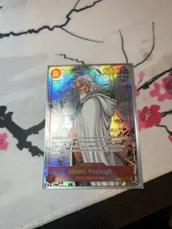 Silvers Rayleigh OP08-118 Manga Parallel (English) One Piece Card Game - Image 1