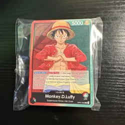 One Piece Card Game Monkey D. Luffy Demo Deck English Edition Post-errata - Image 1
