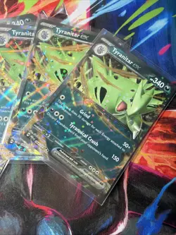 Pokemon Tyranitar Ex 7 Card Lot nm Ex Rares E8 - Image 4