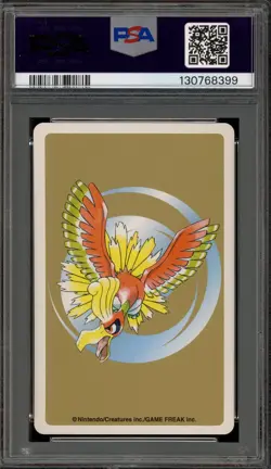Pokemon Gold Playing Cards Spinarak Jack of Diamonds #167 PSA 10 Gem Mint - Image 2