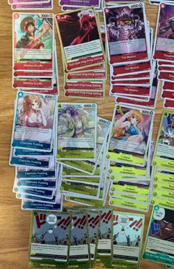 One Piece Wings of the Captain (OP06) ALL FOIL LOT 150+ cards - english - Image 4