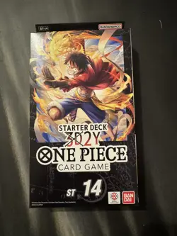 One Piece Card Game 3D2Y Starter Deck ST-14 - Image 1