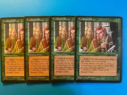 MTG 4x Fyndhorn Elves Ice Age Pauper Magic the Gathering Card x4 LP - Image 1