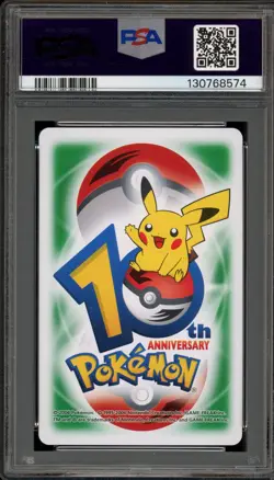 Pokemon 10th Ann. Playing Cards Totodile Green Ace of Diamonds PSA 10 Gem Mint - Image 2