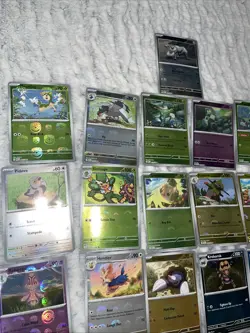 Lot of 25 Pokeball Pattern Pokemon Cards From Black Bolt White Flare All NM - Image 2