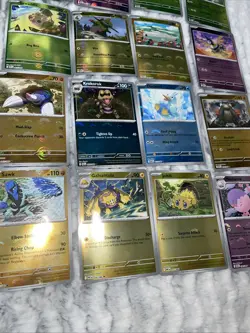 Lot of 25 Pokeball Pattern Pokemon Cards From Black Bolt White Flare All NM - Image 5