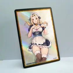 TSUNADE Waifu Anime Card LIMITED 1/1 Custom TCG Holo Goddess Story ACG T13218 - Image 2