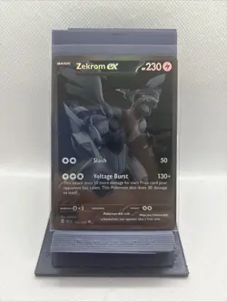 Zekrom EX 172/086 Pokemon Card Black Bolt SV11 English NEAR MINT - Image 1