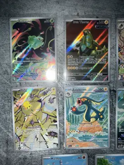 (14) Illustration Rare Card Lot Pokemon All NM Scarlet Violet, MEGA - Image 2