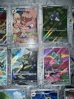 (14) Illustration Rare Card Lot Pokemon All NM Scarlet Violet, MEGA - Image 3