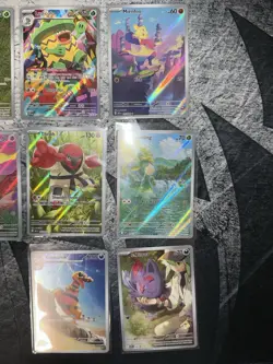 (14) Illustration Rare Card Lot Pokemon All NM Scarlet Violet, MEGA - Image 4