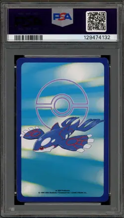 Pokemon Sapphire Playing Cards Azumarill 10 of Hearts PSA 8 - Image 2