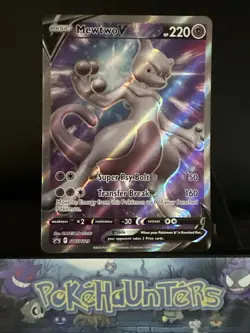 Pokemon Card Mewtwo V SWSH229 Sword & Shield Holo Promo NM - Image 1