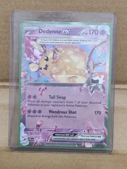 Dedenne ex 093/193 Prize Pack Series Cards Holo - Pokemon TCG - Image 1