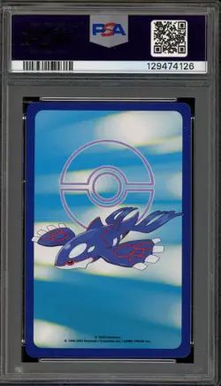 Pokemon Sapphire Playing Cards Azurill 7 of Hearts PSA 10 Gem Mint - Image 2