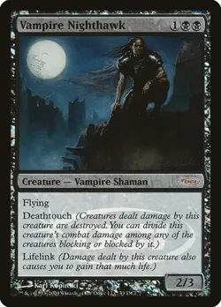 Vampire Nighthawk - Foil Promo DCI MP MTG - Image 1
