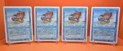 🔵🔵🔵 (4) 1994 MAGIC The Gathering PIRATE SHIP REVISED 3RD EDITION PLAYED 🔵🔵2 - Image 1