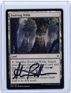 Evolving Wilds Commander 2016 Signed Artist Proof MTG - Image 1