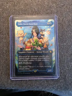 Lulu, Stern Guardian Borderless Chocobo Track Foil MTG Final Fantasy FIN NM X1 - Image 1