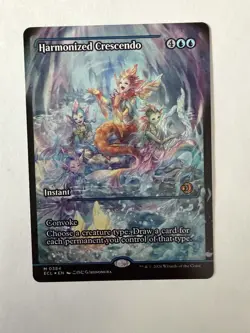 MTG Harmonized Crescendo #0384 Japan Showcase Lorwyn Eclipsed FOIL M IN HAND - Image 1