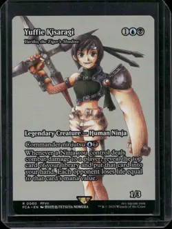 Magic the Gathering MTG Final Fantasy - Yuffie Kisaragi Showcase #0060 FFVII - Image 1