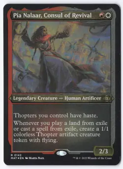 Pia Nalaar, Consul of Revival (Foil Etched) R March of the Machine: The Aftermat - Image 1