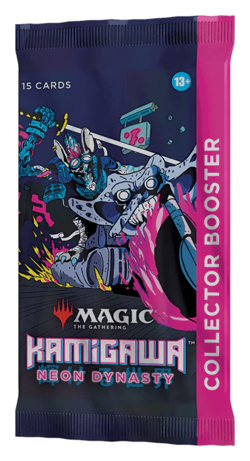 MAGIC THE GATHERING: KAMIGAWA NEON DYNASTY COLLECTOR BOOSTER PACK 195166105321 - Image 1