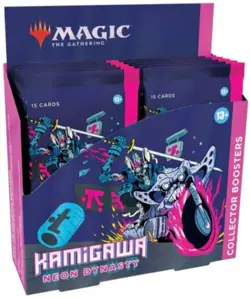 MAGIC THE GATHERING: KAMIGAWA NEON DYNASTY COLLECTOR BOOSTER PACK 195166105321 - Image 2