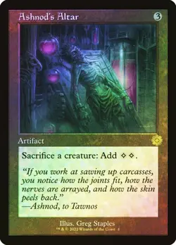 NM Foil Ashnod's Altar, MTG, The Brothers' War Retro Artifacts, Magic, 4 - Image 1