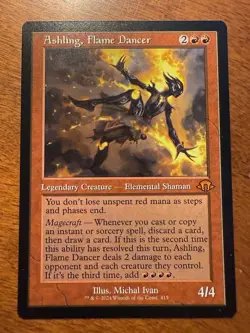 Ashling, Flame Dancer Retro Frame MTG Modern Horizons 3 NM-M 415 - Image 1