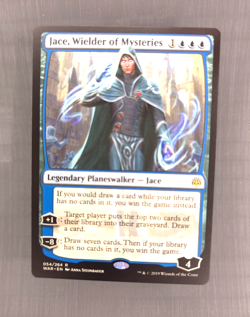 MTG Jace, Wielder of Mysteries - War of the Spark #054 Magic The Gathering M NM - Image 1