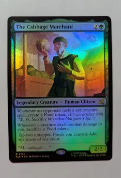1x The Cabbage Merchant Foil NM Magic MTG TLA TLE Avatar x1 - Image 1
