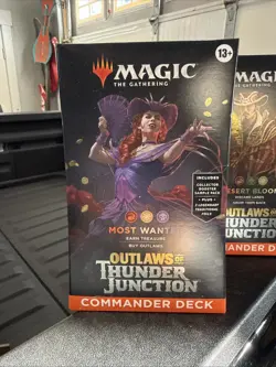 Magic The Gathering Outlaws of Thunder Junction 4 Commander Decks - Lot Deck Set - Image 2