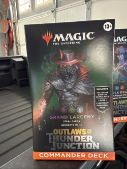 Magic The Gathering Outlaws of Thunder Junction 4 Commander Decks - Lot Deck Set - Image 4