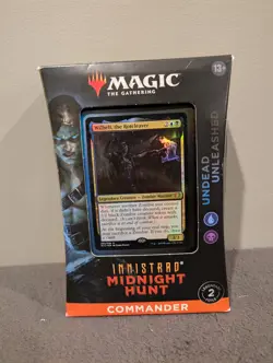 MTG Undead Unleashed Innistrad Midnight Hunt Commander Deck Magic The Gathering - Image 1