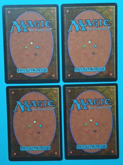 Magic the Gathering MTG Alliances WANDERING MAGE X 4 NM R 1996! - Image 3