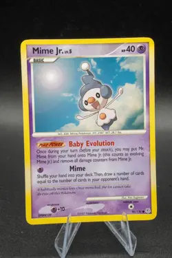 2007 Pokemon Diamond & Pearl Base Set Mime Jr. #90 Pokemon TCG Light Play LP + - Image 1