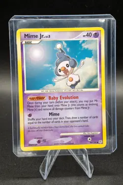 2007 Pokemon Diamond & Pearl Base Set Mime Jr. #90 Pokemon TCG Light Play LP + - Image 5
