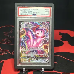 Psa 9 Mew VMAX 269/264 (Secret Alternate Art) 2021 SwSh Fusion Strike - Image 1