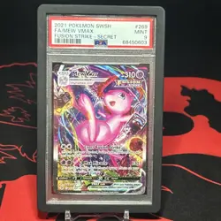 Psa 9 Mew VMAX 269/264 (Secret Alternate Art) 2021 SwSh Fusion Strike - Image 3