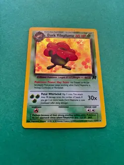 Pokemon TCG Dark Vileplume Holo Card 13/82 Near Mint Condition. + Oddish/Gloom! - Image 2