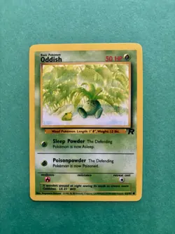 Pokemon TCG Dark Vileplume Holo Card 13/82 Near Mint Condition. + Oddish/Gloom! - Image 4