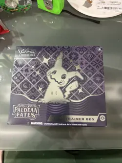 Pokemon TCG Scarlet & Violet Paldean Fates ETB Elite Trainer Box NEW Sealed - Image 1