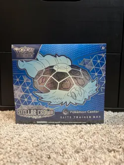 Pokemon TCG: Stellar Crown Pokemon Center Elite Trainer Box | ETB | NEW SEALED - Image 1
