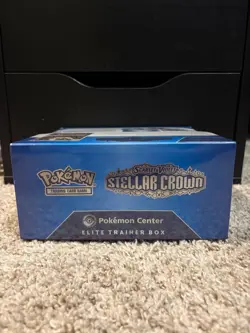 Pokemon TCG: Stellar Crown Pokemon Center Elite Trainer Box | ETB | NEW SEALED - Image 5