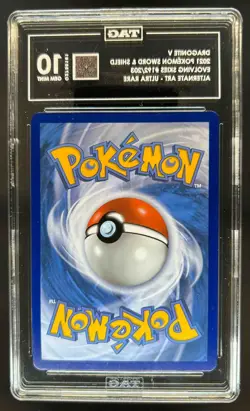 2021 Pokemon SWSH Evolving Skies Dragonite V #192/203 TAG 10 - Image 2