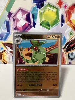 Flygon 053/094 Reverse Holo Rare - Pokemon TCG Phantasmal Flames - NM - Image 1
