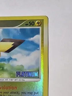 Pokemon Pichu 45/100 Platinum Stamped Reverse Holo Uncommon Stormfront LP - Image 5
